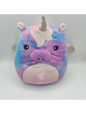 Squishmallows Starry Unicorn Plush Justice Exclusive Scented Rainbow Pillow